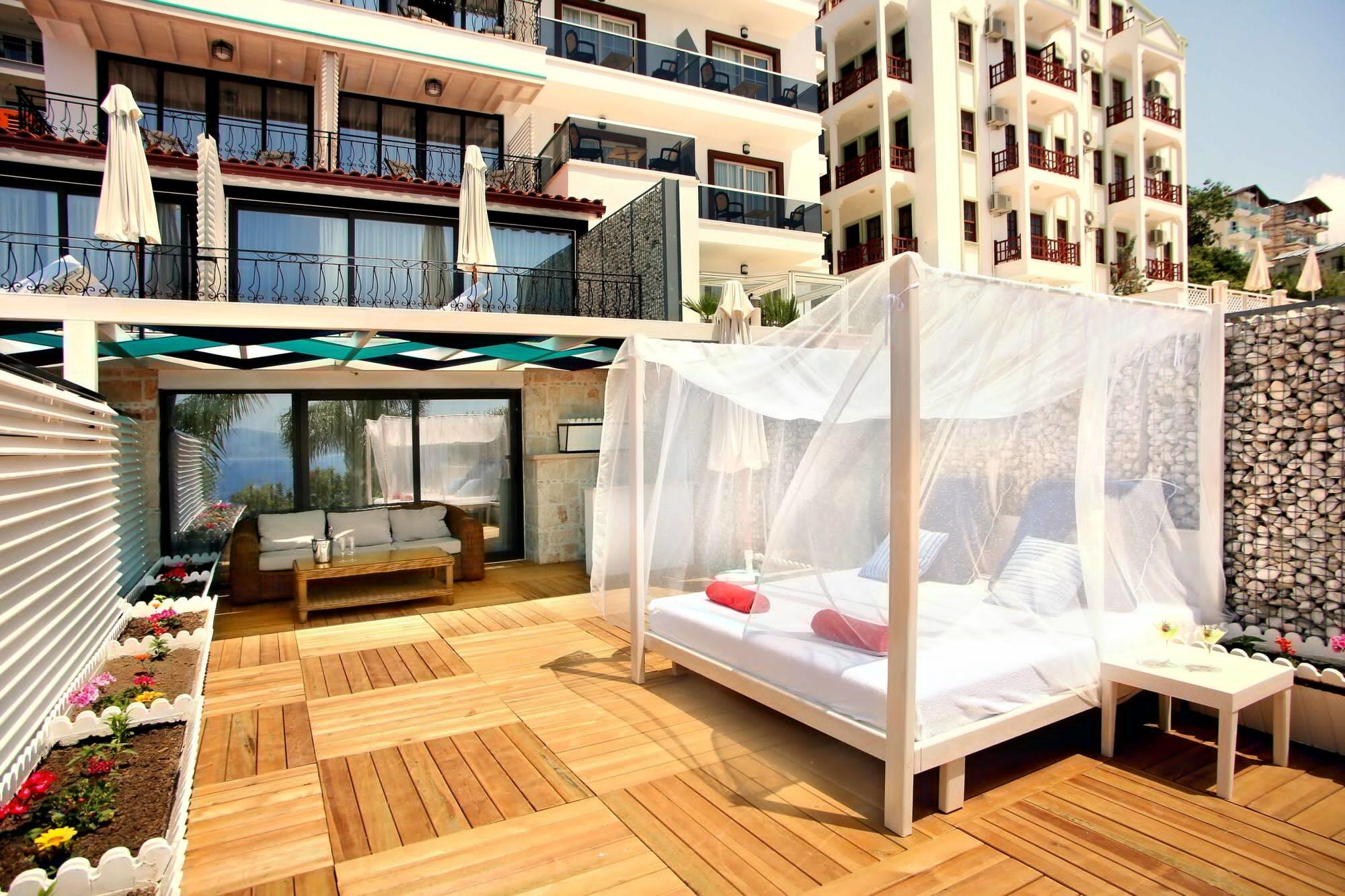 Nur Beach Hotel كاس المظهر الخارجي الصورة