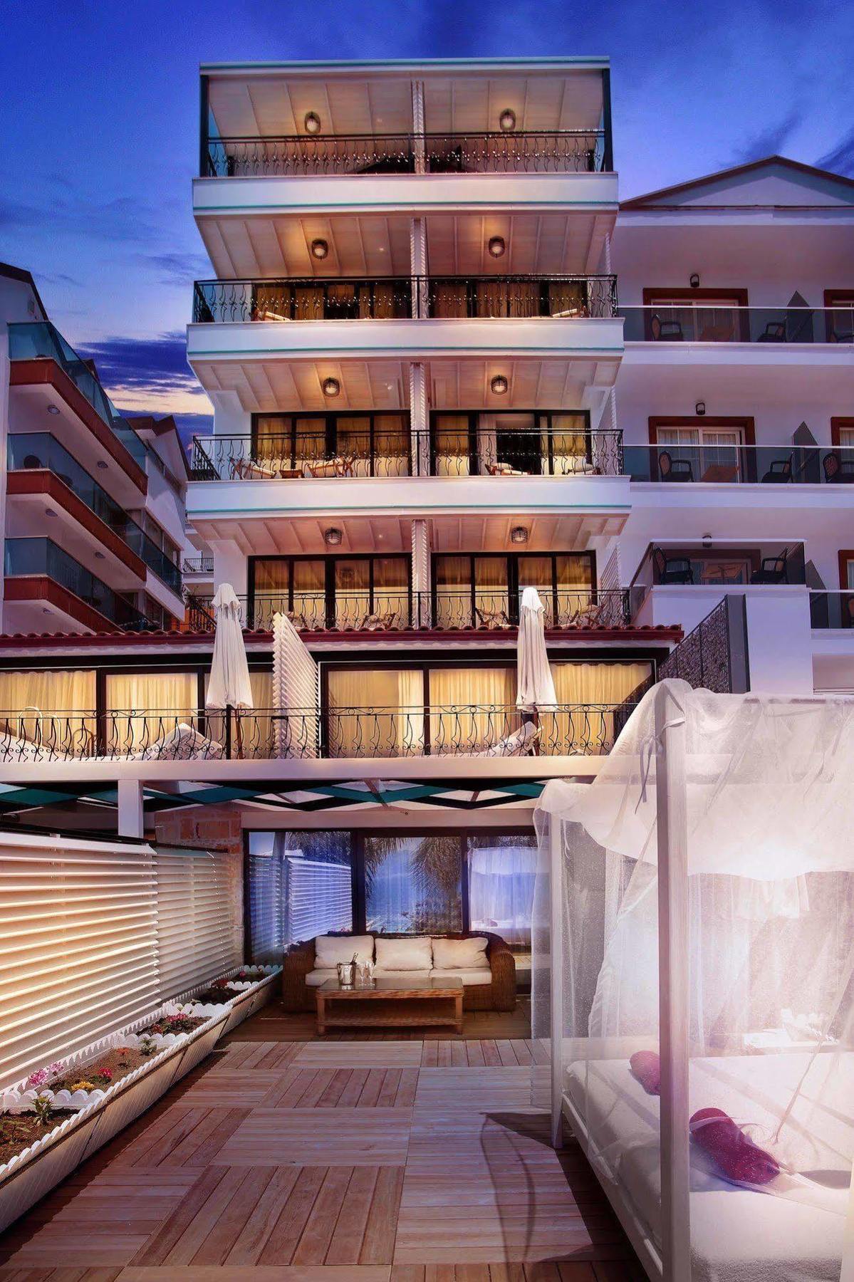 Nur Beach Hotel كاس المظهر الخارجي الصورة